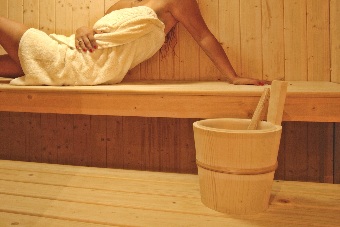 sauna detail